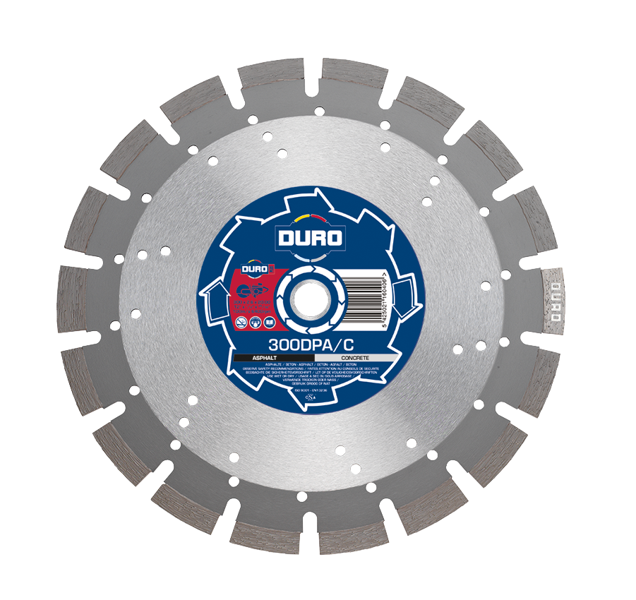 DURO - DPA/C Disque Diamanté 300-400mm Asphalte. Matériaux
