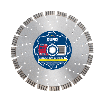 DURO - DPCM Shark Disque Diamanté 230-350mm Matériaux
