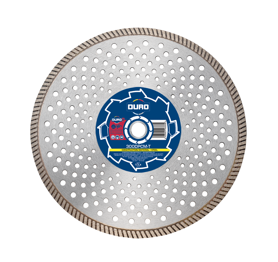 DURO - DPCM T Disque Diamanté 125-350mm Matériaux. Métal