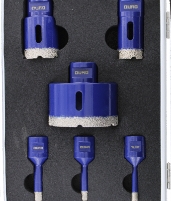 DURO - DU AGTD Foret Diamanté Set 6 à12mm Carrelage