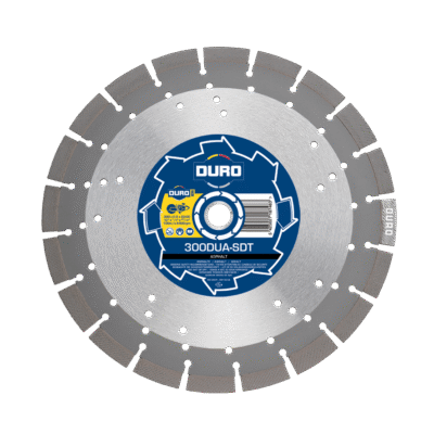DURO - DUA SDT Disque Diamanté 300 & 350mm Béton. Mixte