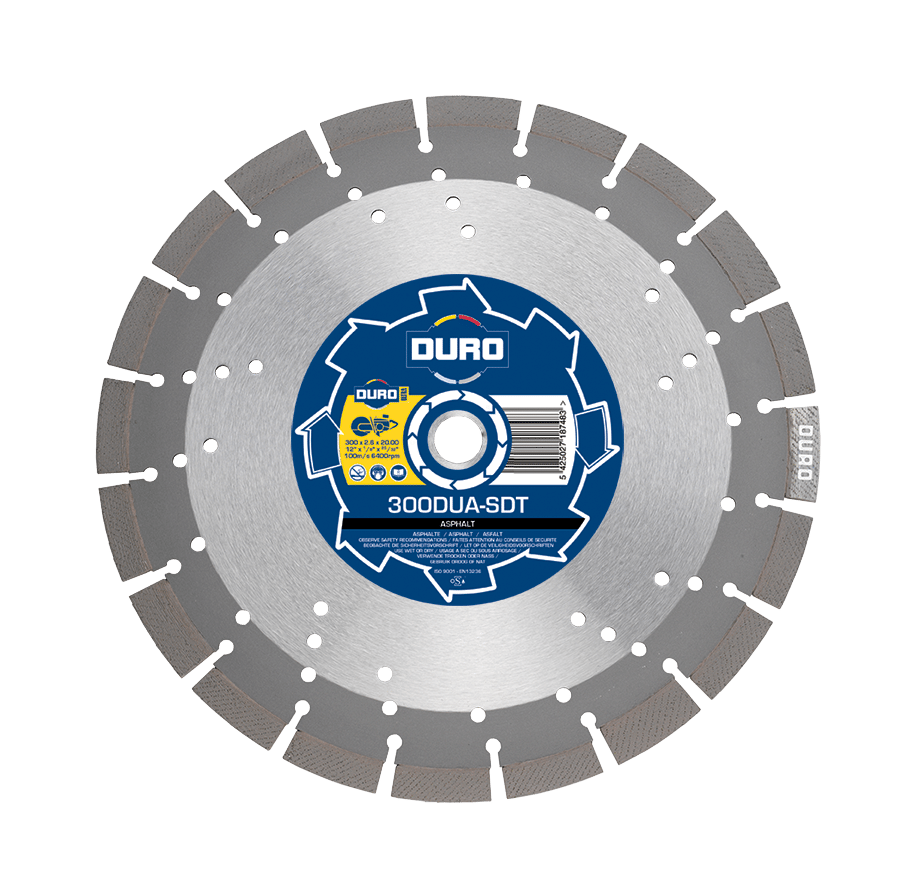 DURO - DUA SDT Disque Diamanté 300 & 350mm Béton. Mixte