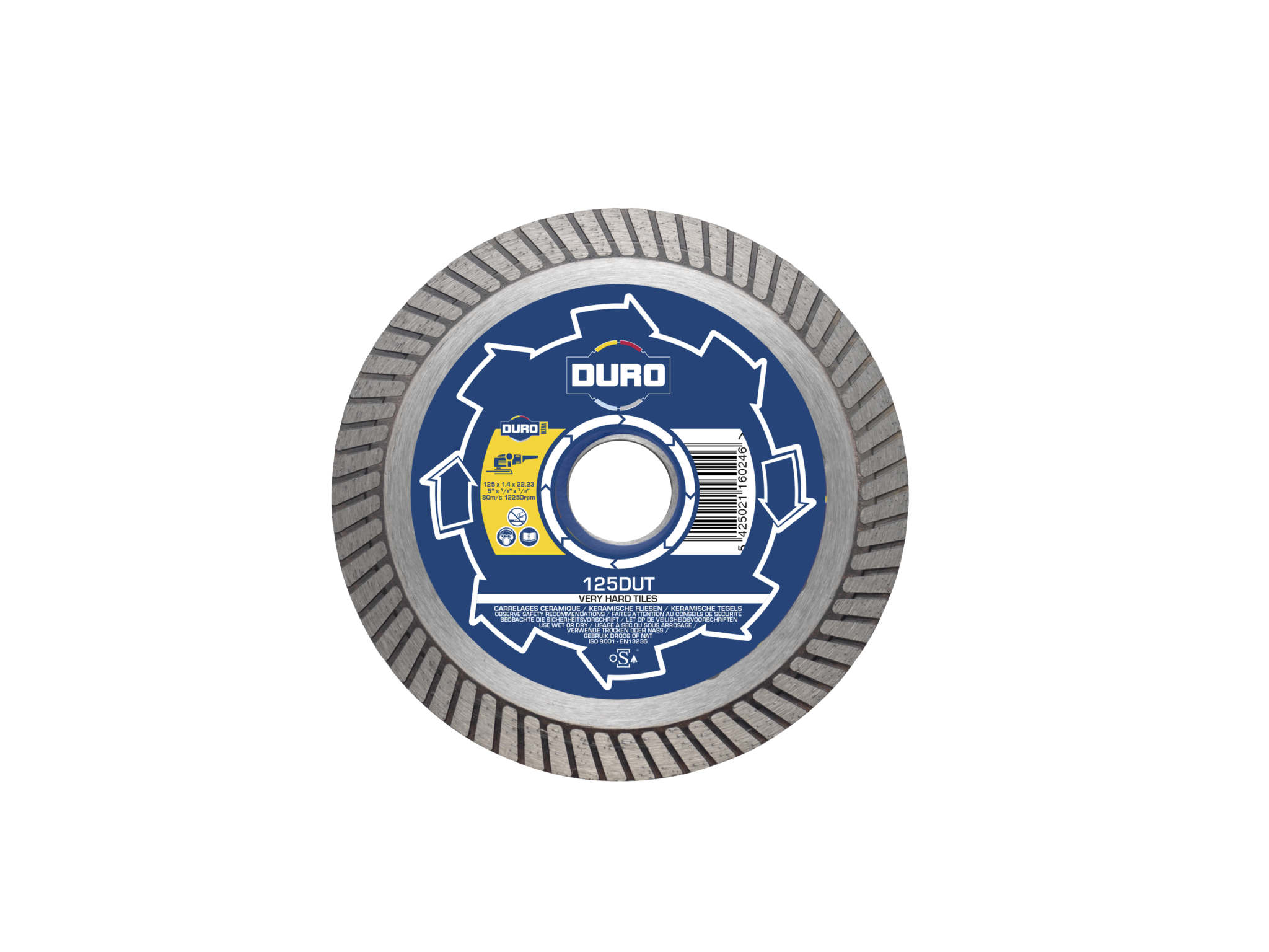 DURO - DUT Disque Diamanté 115-350mm Céramiques
