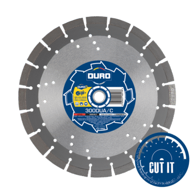 DURO - DUA/C Disque Diamanté 230-600mm Matériaux. Métaux
