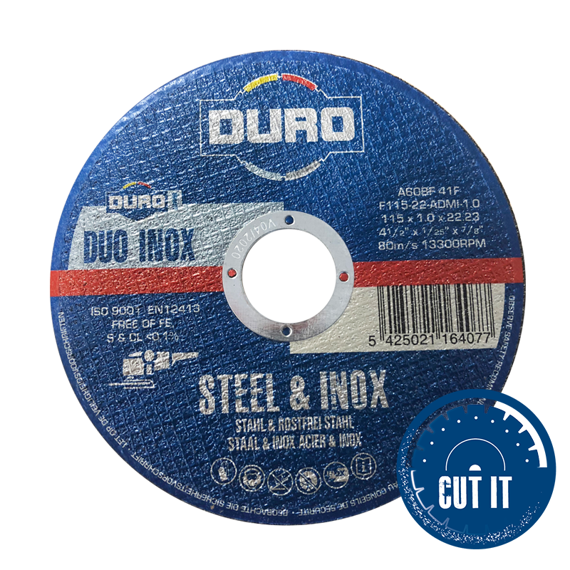 DURO - Disque à Tronçonner Acier Inox