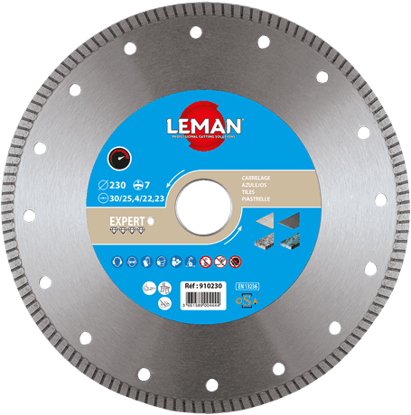 LEMAN - DIA.00910 - Disque Diamant Grès Cérame
