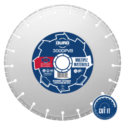 DURO - DPVB Disque Diamanté 115-400mm Béton Mixte