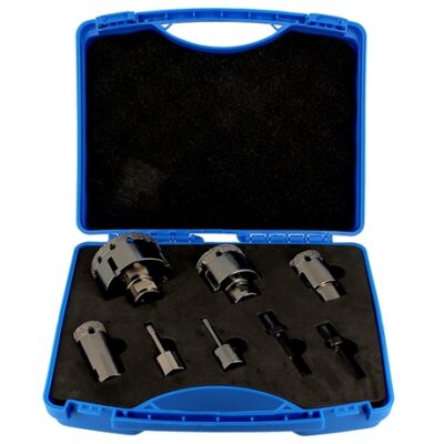 LEMAN -TRE.06606 -Coffret de 10 Trépans Diamanté M14 -Grès Cérame