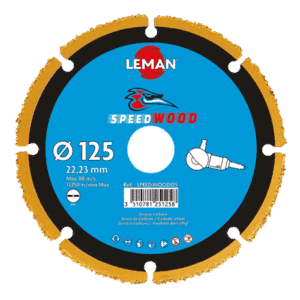 LEMAN -DIY.LSC.SPEED -Disque Carbure -Matériaux Tendres